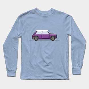 Classic Mini Cooper - Purple Long Sleeve T-Shirt